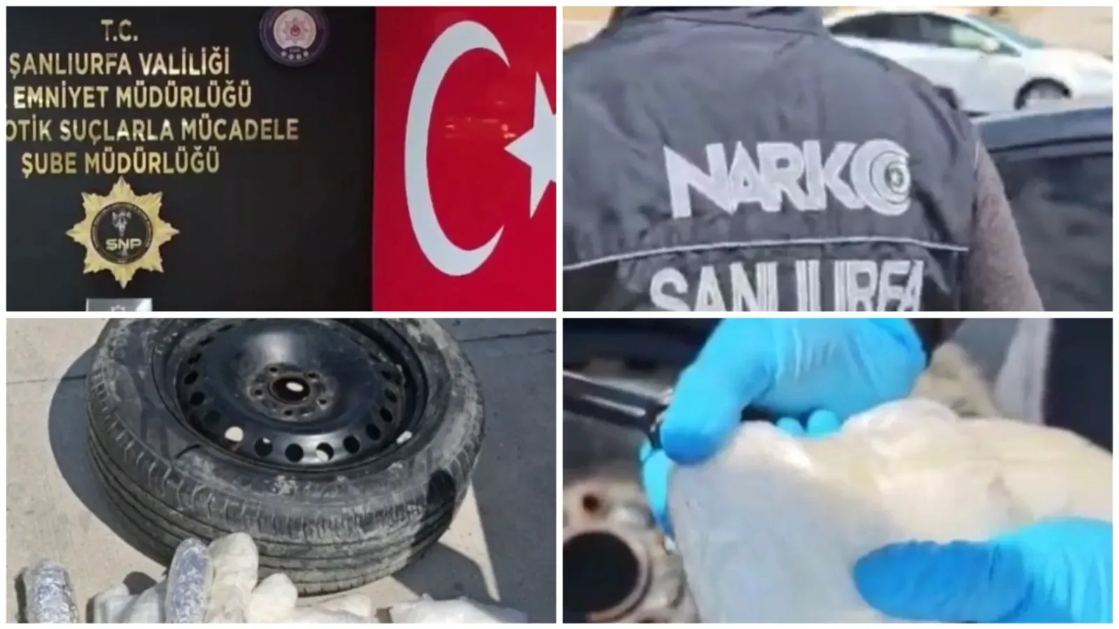 Şanlıurfa’da 7 Kilo 850 Gram Metamfetamin Ele Geçirildi