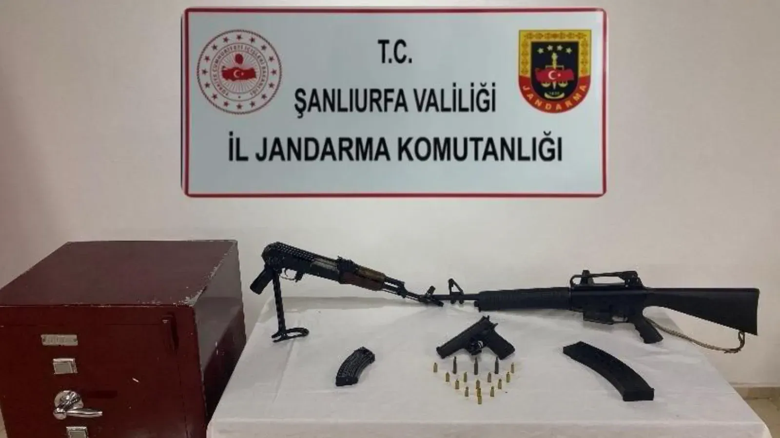 Şanlıurfa’da Ruhsatsız Silah Operasyonu