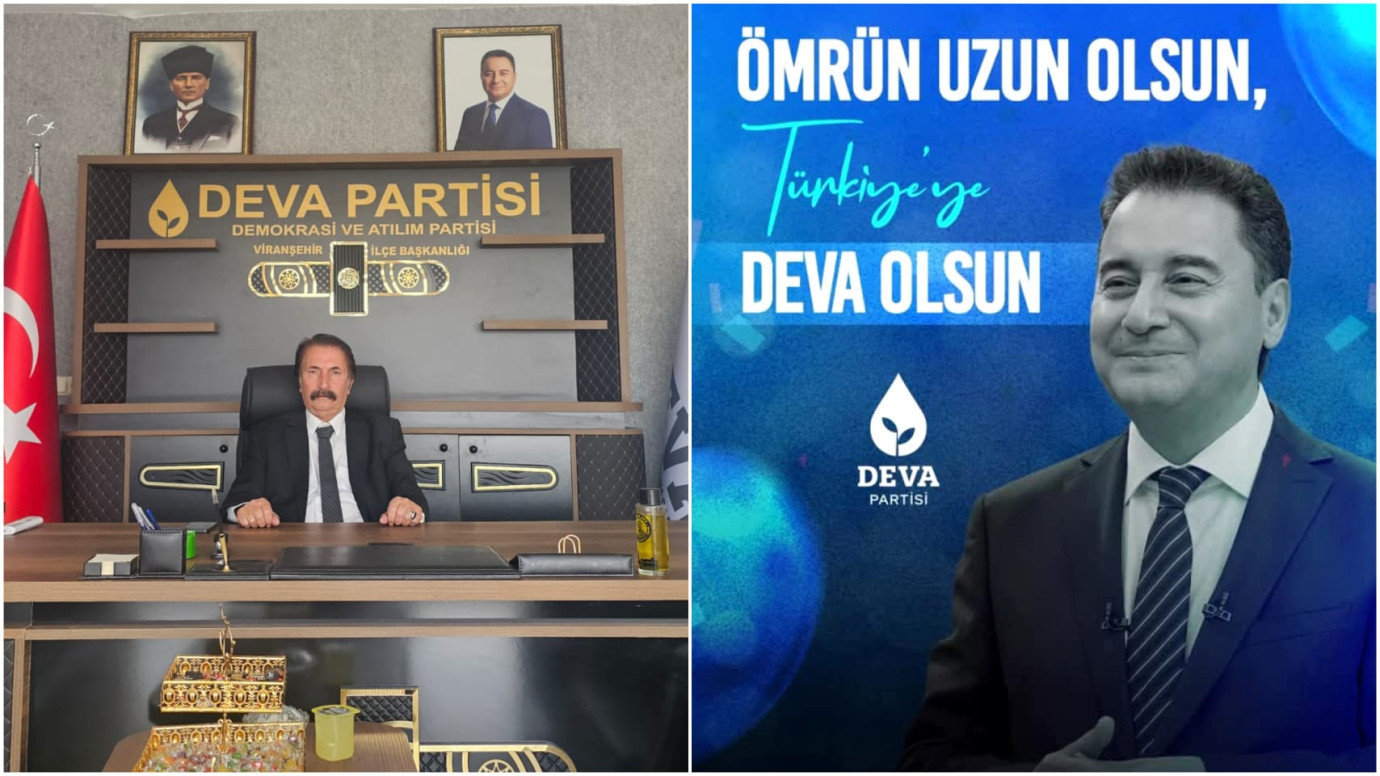 DEVA Viranşehir’den Ali Babacan’a Anlamlı Doğum Günü Mesajı