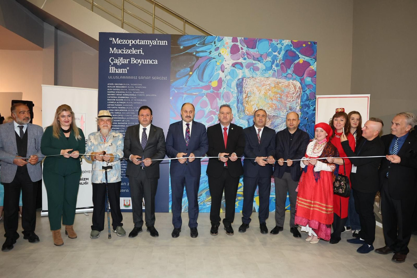 Mezopotamya’nın Mucizeleri Sergisi Şanlıurfa’da Açıldı-(VİDEO)