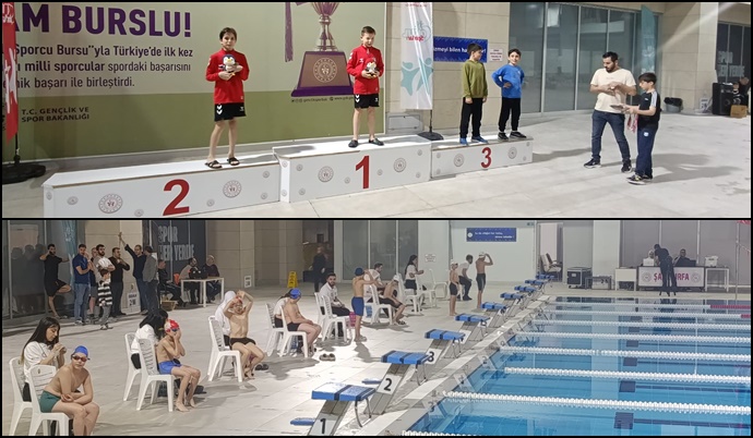 ŞANLIURFA’DA DEV YÜZME ORGANİZASYONU GERÇEKLEŞTİ