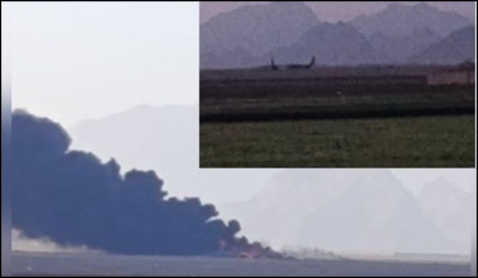 İran Devrim Muhafızları: Güney İsfahan'da İki Amerikan C-130 Uçağı İmha Edildi