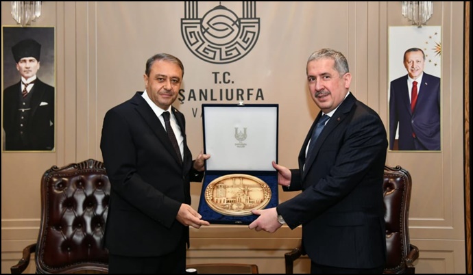 Ticaret Bakan Yardımcısı Gürcan, Şanlıurfa Valiliği’ni Ziyaret Etti