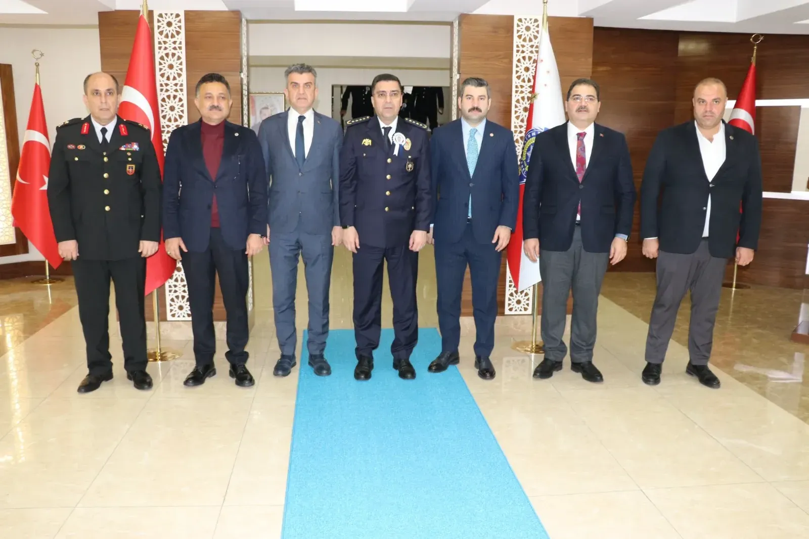 Eyüpoğlu ve Başak 'tan Emniyet Müdürlüğüne Anlamlı Ziyaret