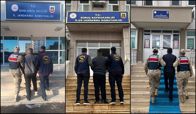 Şanlıurfa’da aranan 3 hükümlü yakalandı