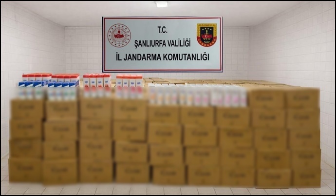 Şanlıurfa’da 1,2 Milyon TL Değerinde Sahte Şampuan Ele Geçirildi