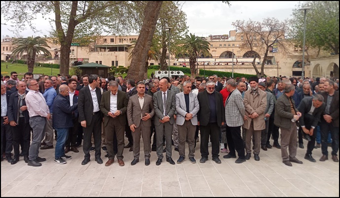 Şanlıurfa’da Eğitim Şehitleri İçin Gıyabi Cenaze Namazı