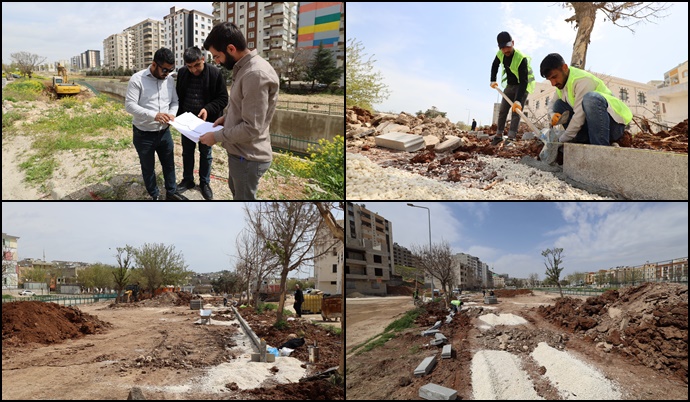 Selde Zarar Gören Parklar Yeniden Yapılıyor