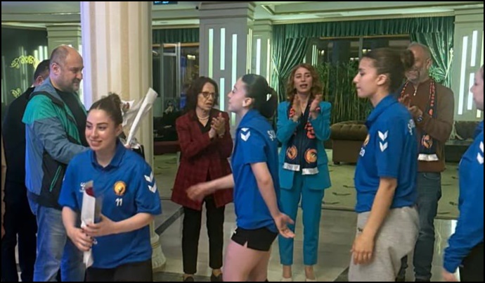 Güneşin çocukları 1. Lig’e yükseldi