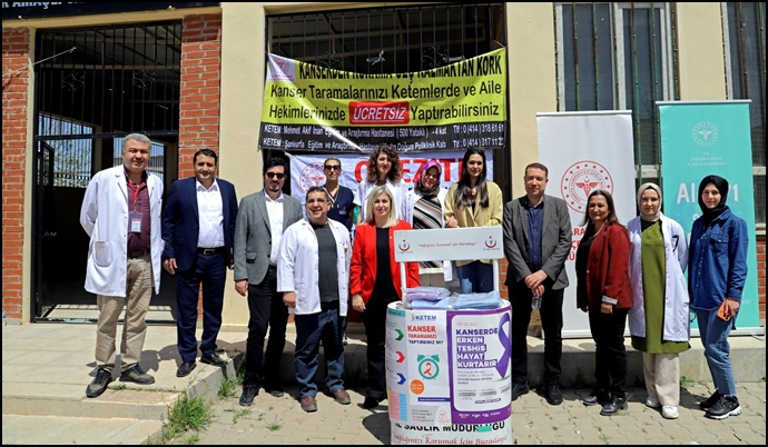 Hamurkesen Mahallesi'nde Mobil Sağlık Taraması