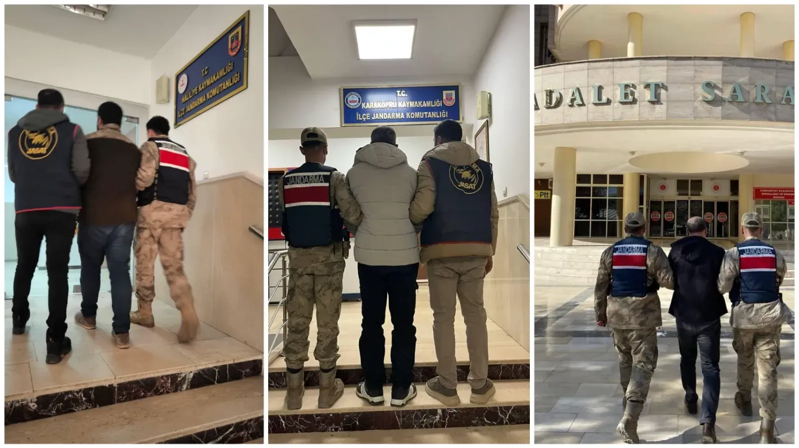 ŞANLIURFA’DA 3 ARANAN ŞAHIS YAKALANDI