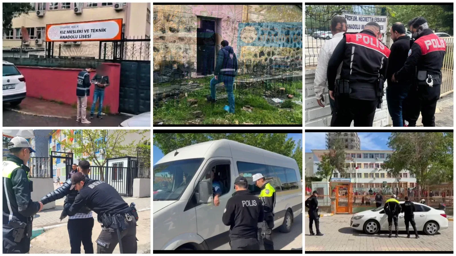 Şanlıurfa 'da okul çevrelerinde denetim: 2 Aranan Şahıs Yakalandı 