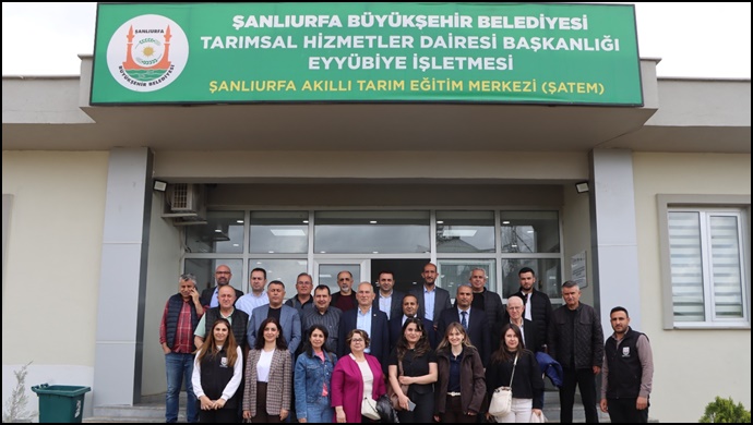 TBB Heyeti, Şanlıurfa Büyükşehir Belediyesi’nin Tarımsal Üretimini İnceledi