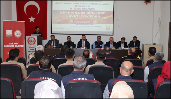 Şanlıurfa Büyükşehir Belediyesi Anız Yangınlarına Karşı Teyakkuzda