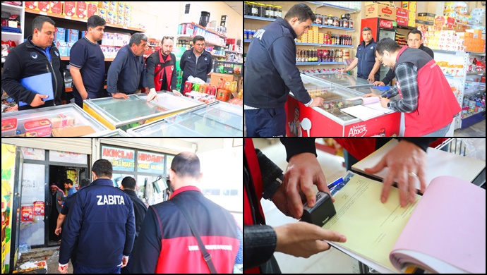 Harran'da Zabıta Ekipleri Denetimlerini Sürdürüyor