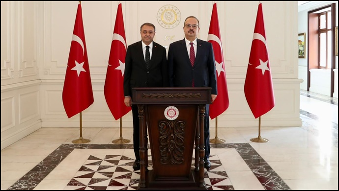 Şanlıurfa Valisi Şıldak, Ankara Valisi Canbolat’ı ziyaret etti
