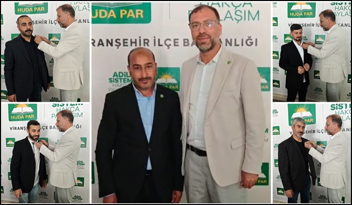 HÜDA PAR Viranşehir İlçe Kongresi gerçekleştirildi: Lütfü Tekin yeniden başkan seçildi