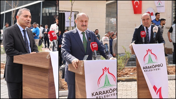 Karaköprü'de Bir Sosyal Tesis Daha Hizmete Açıldı