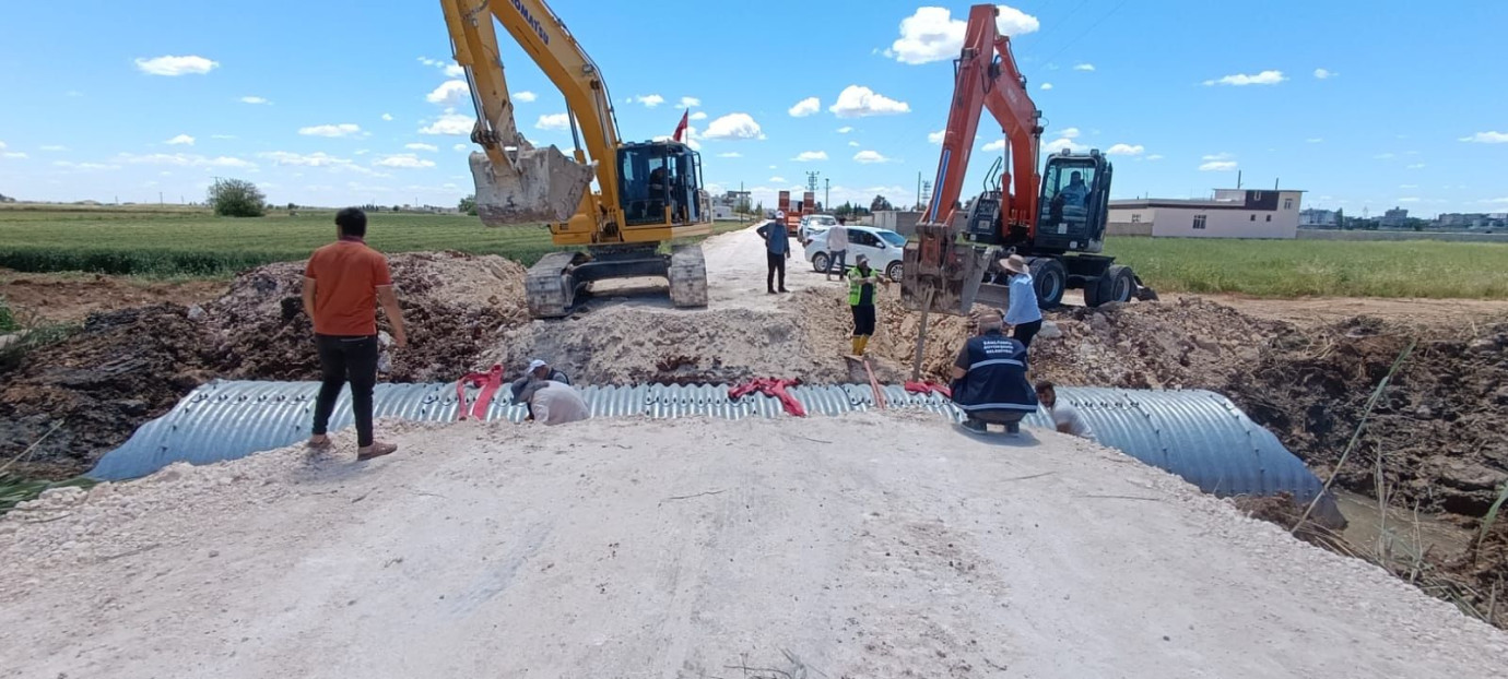 Büyükşehir Belediyesi Kırsalda Yol Çalışmalarına Hız Verdi