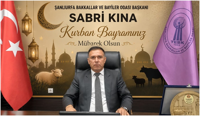 Sabri Kına’dan Kurban Bayramı Mesajı