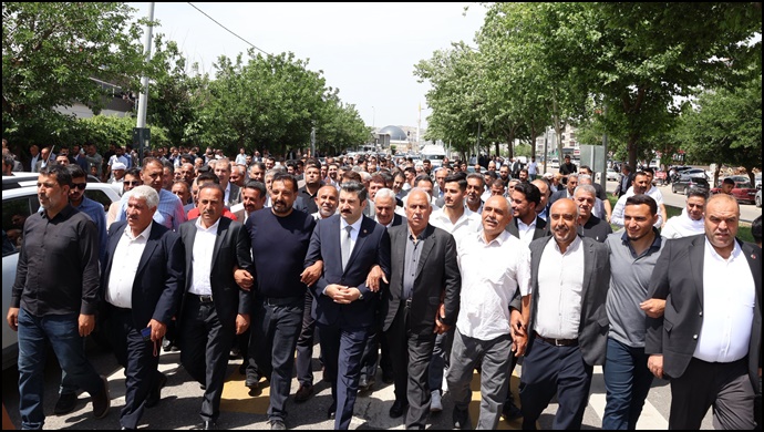 AK Parti Şanlıurfa Bayramlaşma Programına İbrahim Eyyüpoğlu Damga Vurdu