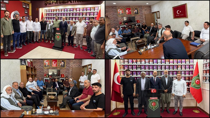 Şanlıurfa Şehit Gazi Ailelerde Geleneksel Bayramlaştı