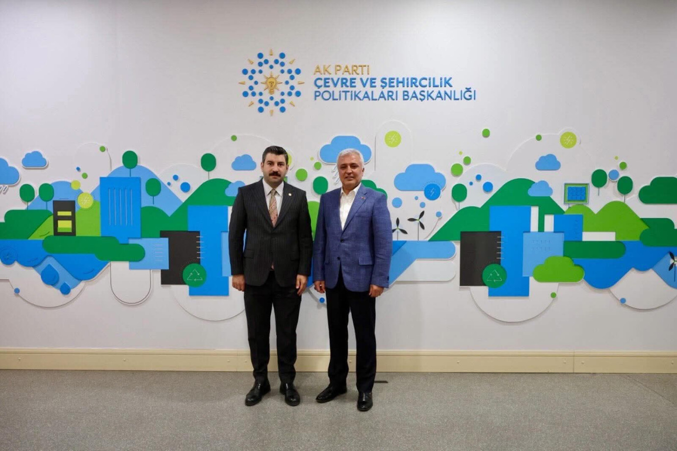 İbrahim Eyyüpoğlu’ndan Abdulkerim Gök’e hayırlı olsun ziyareti