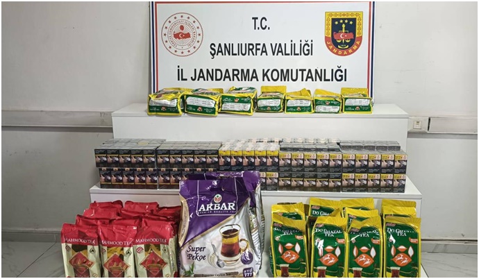 Viranşehir'de Kaçak Sigara ve Çay Operasyonu: 20 Şüpheliye Adli İşlem