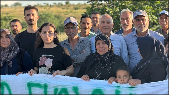Şanlıurfa-Bozova Yolundaki Beton Santraline Tepki