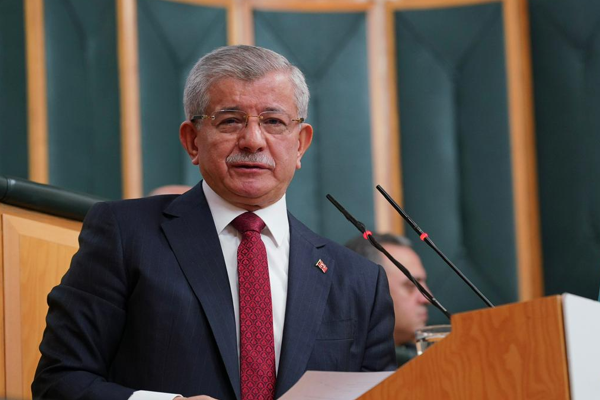 Gelecek Partisi Genel Başkanı Davutoğlu, IKBY Başbakanı Barz