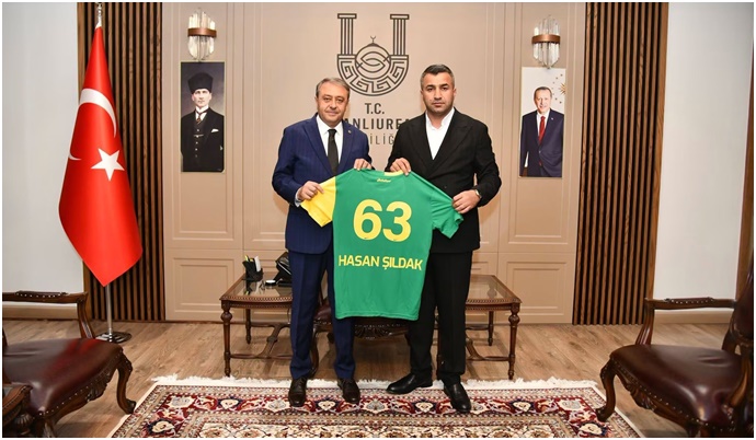 Şanlıurfaspor’dan Vali Hasan Şıldak’a Ziyaret
