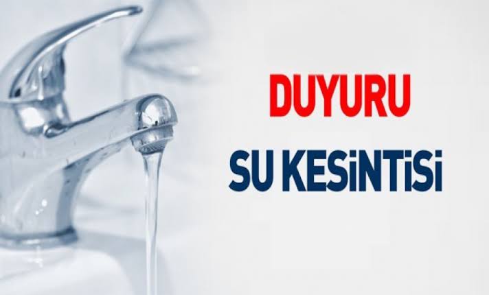 ŞUSKİ DUYURDU: SEYRANTEPE’DE SU KESİNTİSİ UYGULANACAK
