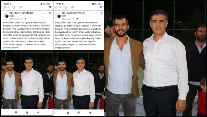 Bozova'da İsmail Yıldız Kararına Tepkiler Büyüyor
