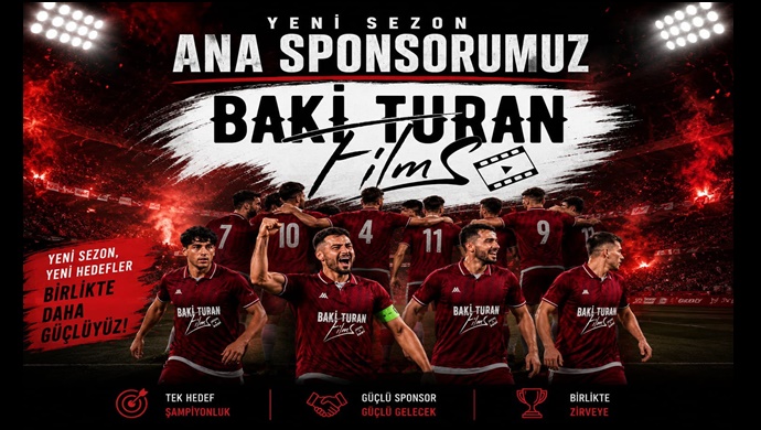 Kameranın Ardından Sahaya: Baki Turan Films’ten Önemli Sponsorluk