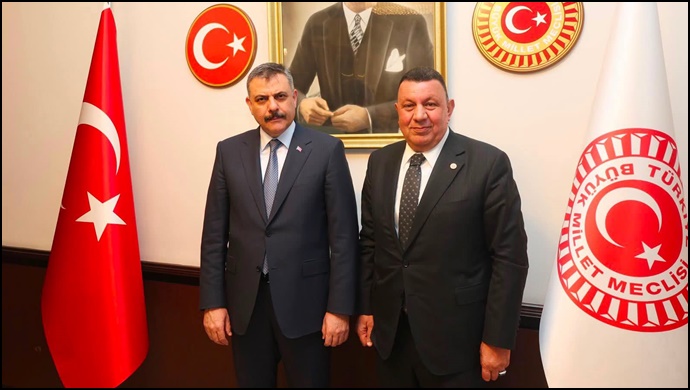 MHP’li Vekil İbrahim Özyavuz, İçişleri Bakanı Mustafa Çiftçi İle Görüştü