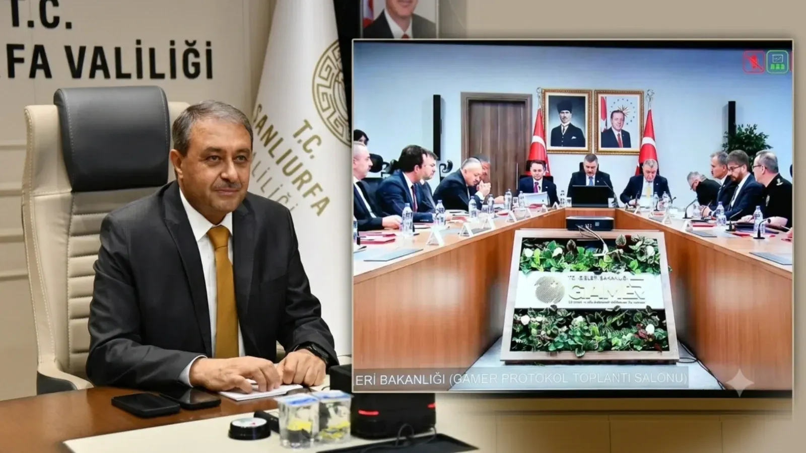 Şanlıurfa Valisi Hasan Şıldak, Spor Güvenliği Toplantısına Katıldı