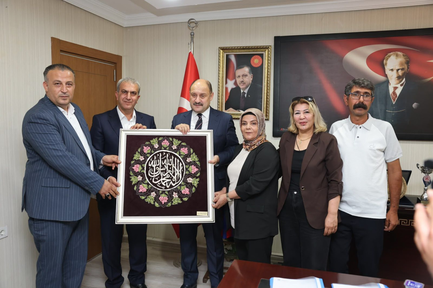 Başkan Gülpınar Hilvan 'da temaslarda Bulundu