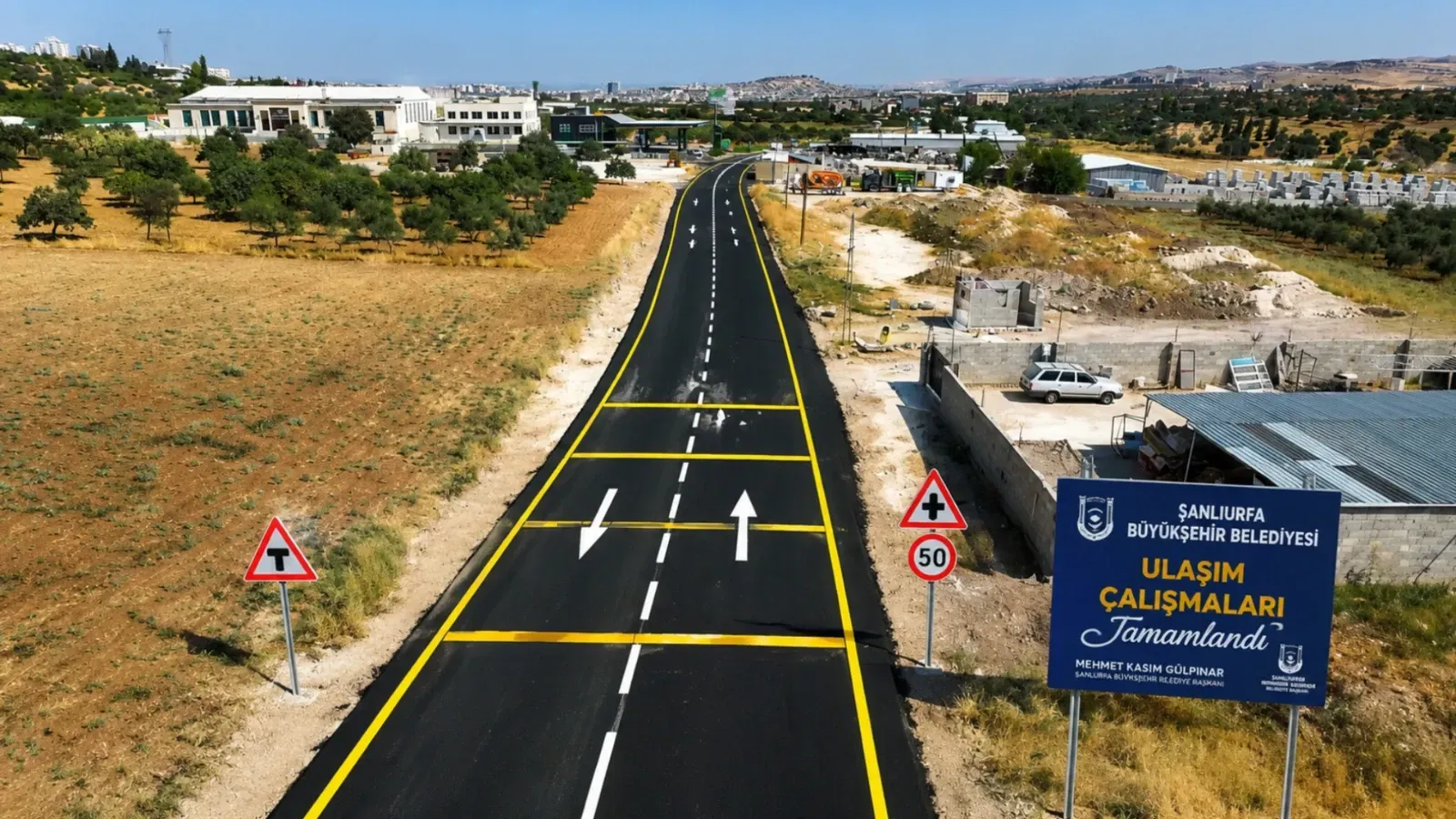 Açıksu Caddesi'nde Çalışmalar Tamamlandı