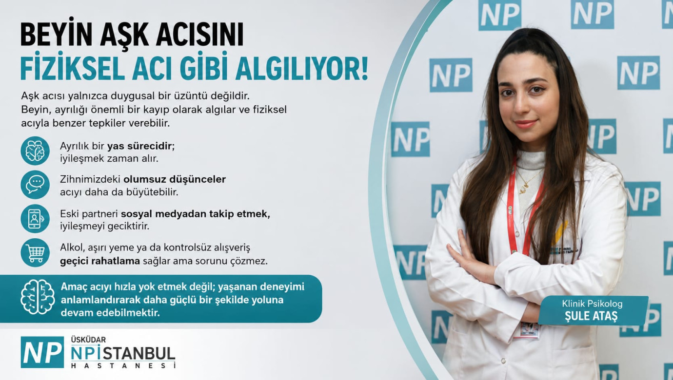 Beyin aşk acısını fiziksel acı gibi algılıyor!