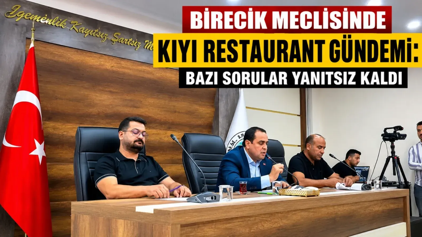 Birecik Meclisinde Kıyı Restaurant Gündemi: Bazı Sorular Yanıtsız Kaldı