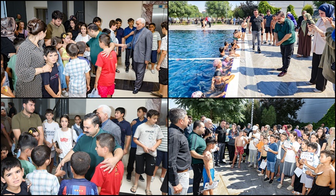 Yüzmede Başarıya Kulaç Attılar, Sertifikalarını Serhat Dicle İnan’ın Elinden Aldılar