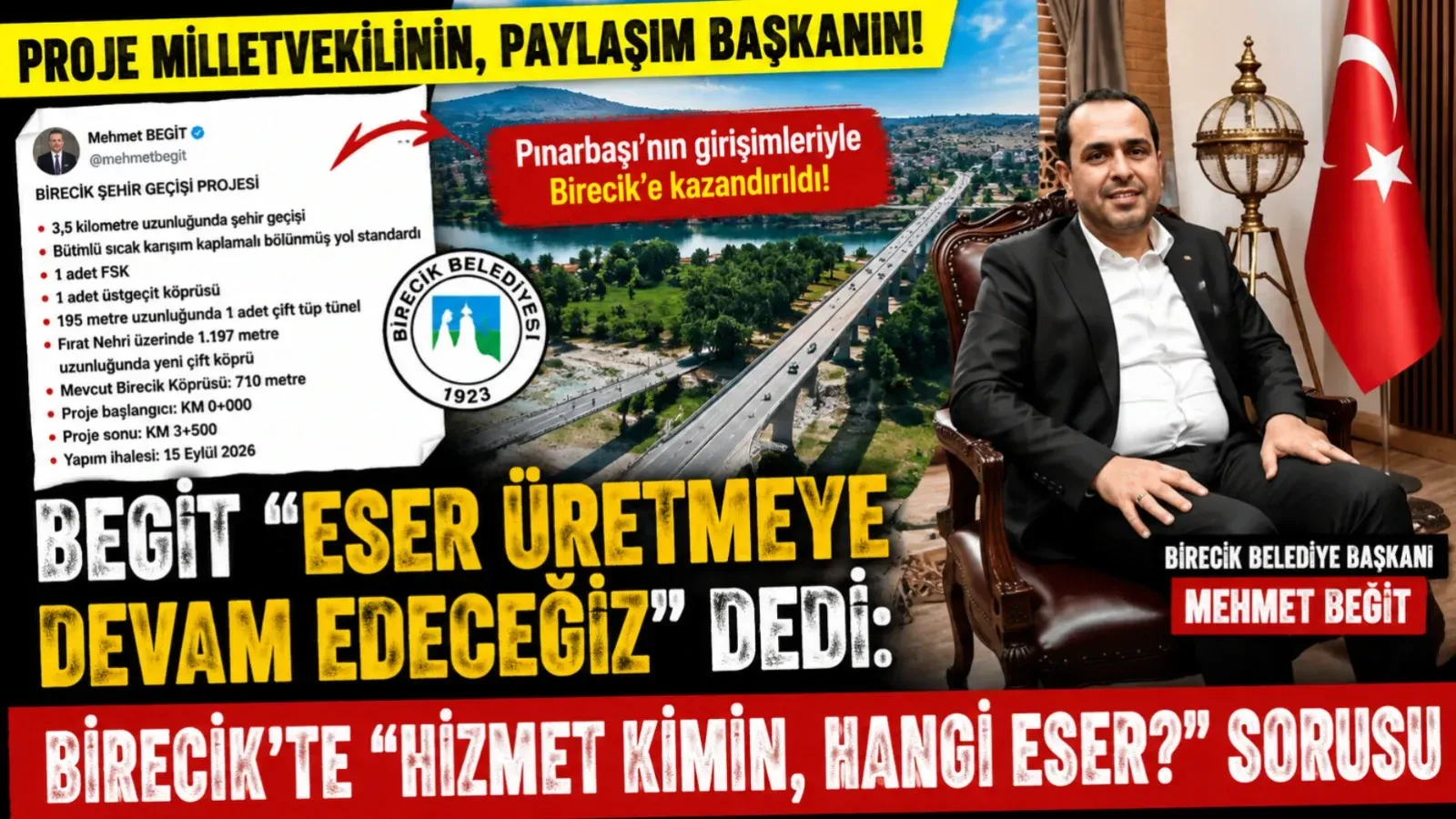 Begit “Eser Üretmeye Devam Edeceğiz” Dedi: “Hizmet Kimin, Hangi Eser?” Sorusu
