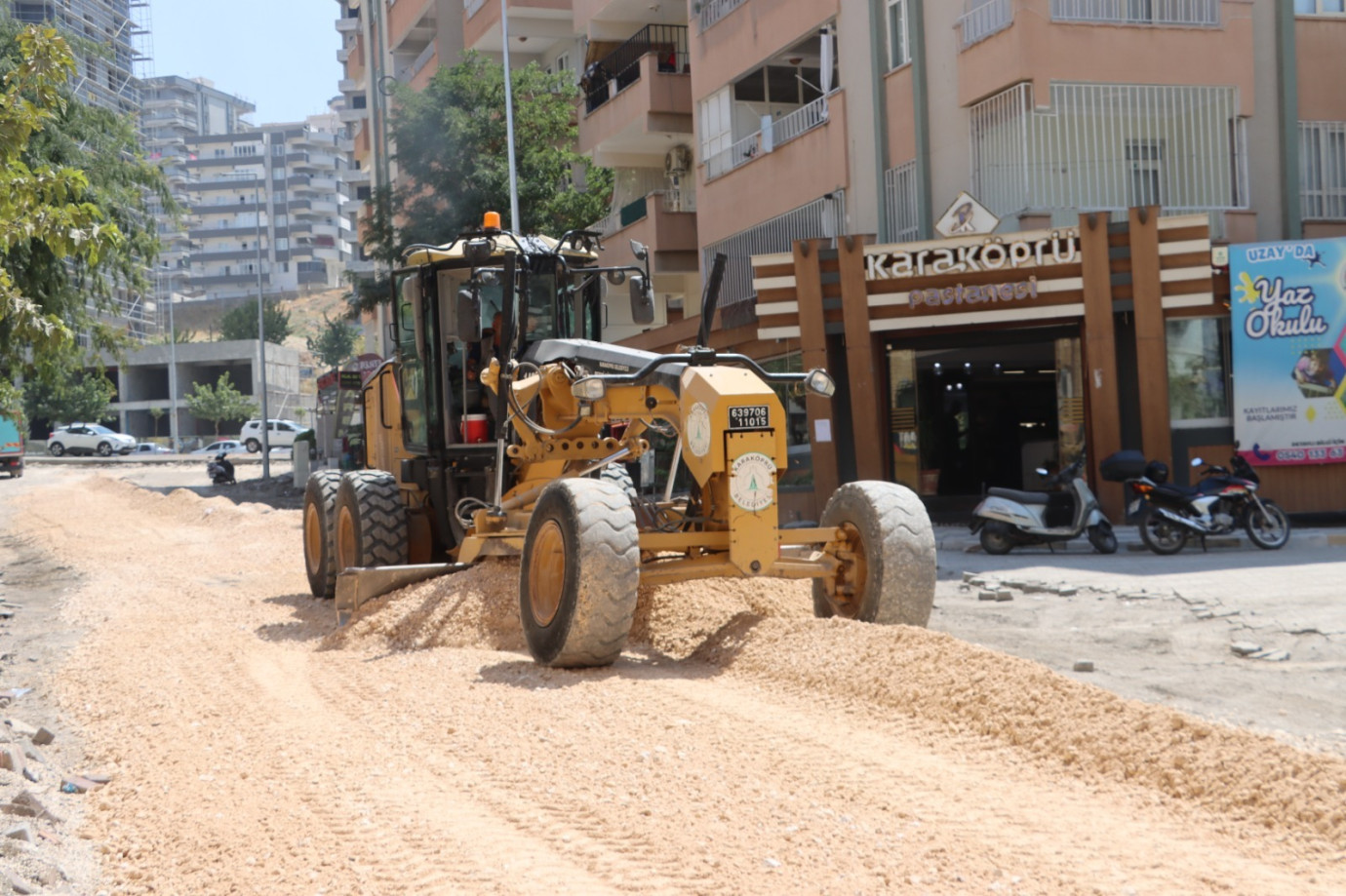 Karaköprü’de Gaffar Okan Caddesi ve 102. Cadde Yenileniyor