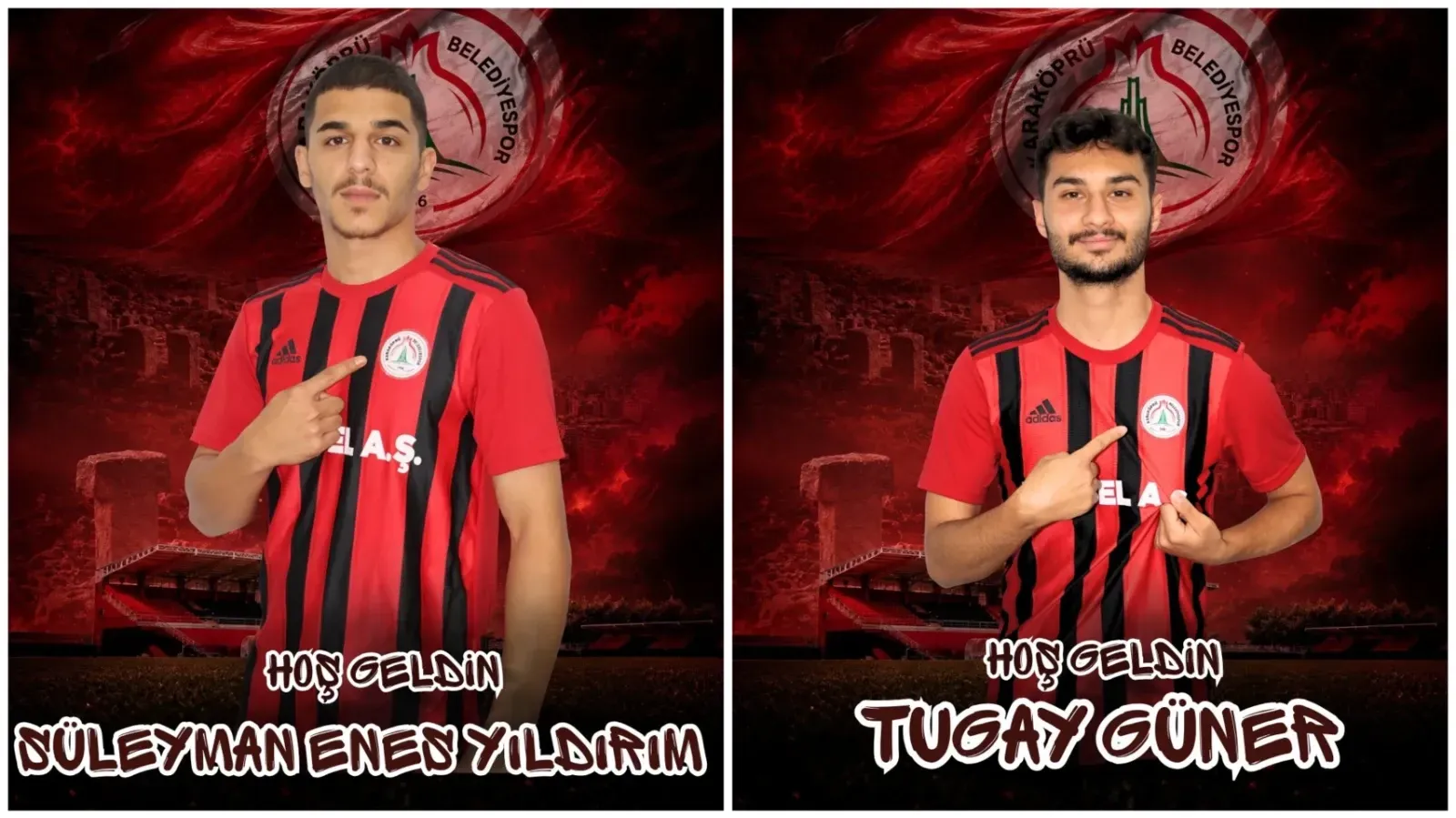 Karaköprü Belediyespor’dan Orta Saha ve Defansa İki Takviye