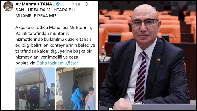 Tanal’dan Akçakale’de Muhtarlık Tepkisi: Muhtara Sopa Gösterilmez, Hizmet İçin Destek Olunur