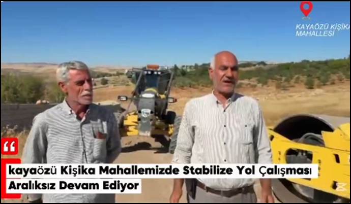 Bozova’da Kırsal Mahallelerde Yol Çalışmaları Sürüyor