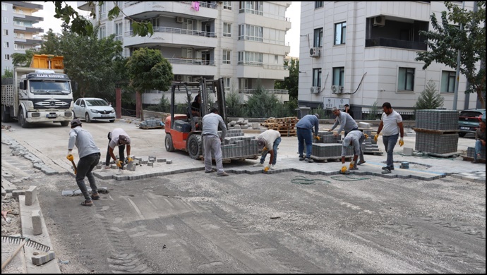 Karaköprü’de Sokaklar Yenileniyor, Mahalleler Modernleşiyor