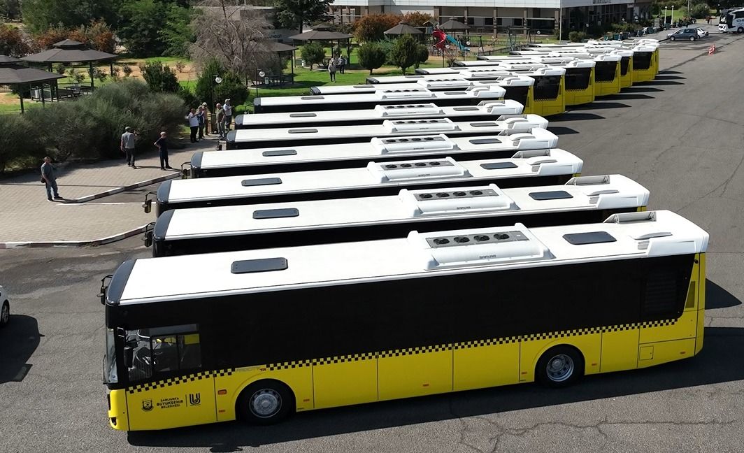 Şanlıurfa’da toplu ulaşım filosuna 30 yeni otobüs