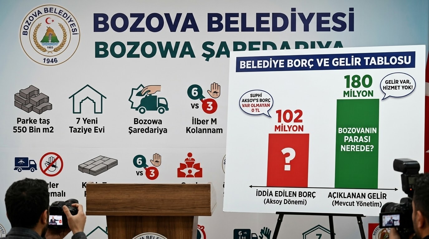 Bozova’da Borç Polemiği Büyüyor! Suphi Aksoy’dan Sert Çıkış