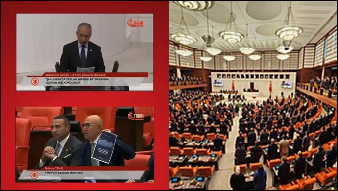 TBMM’de Şanlıurfa Tartışması: Dusak Yatırımları Övdü, Tanal’dan Manidar Soru: Ciğer Nerede?
